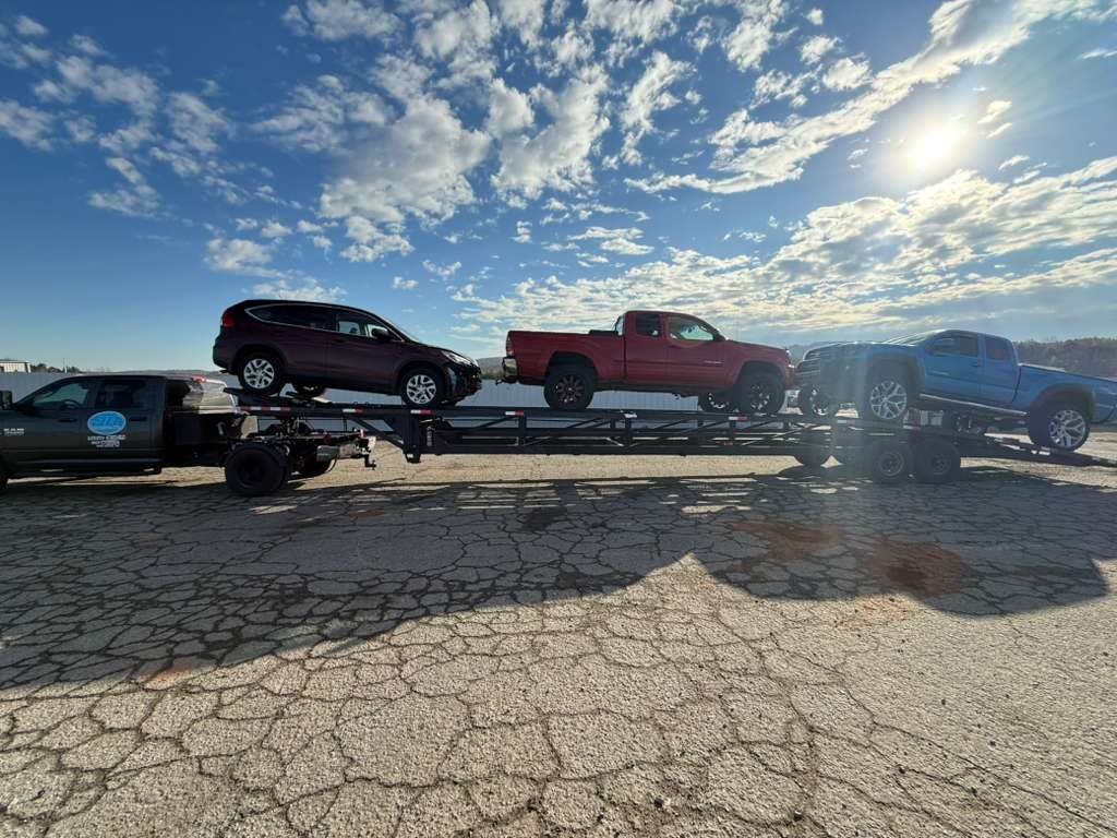 Traslado de camionetas